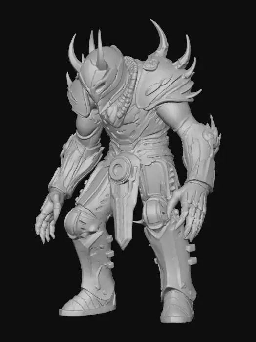 3D model for Spectral Guardian, #Halloween2025#
