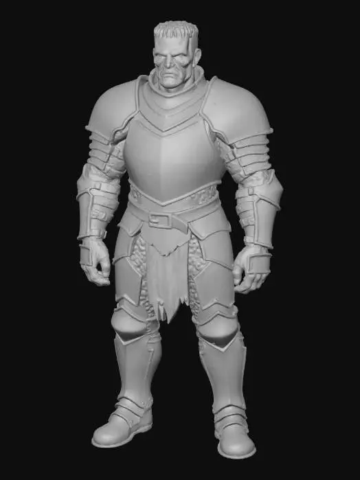 3D model for Frankenstein’s Knight, #Halloween2025#