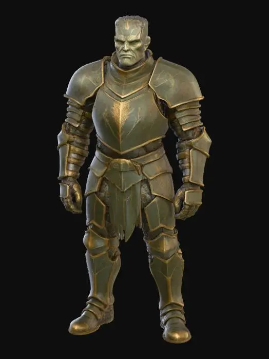 3D model for Frankenstein’s Knight, #Halloween2025#