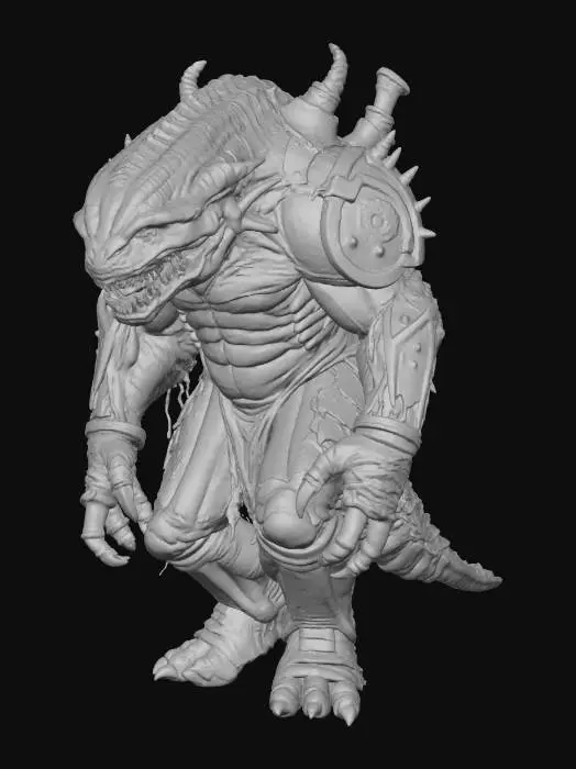 3D model for Beast of the Abyss, #Halloween2025#