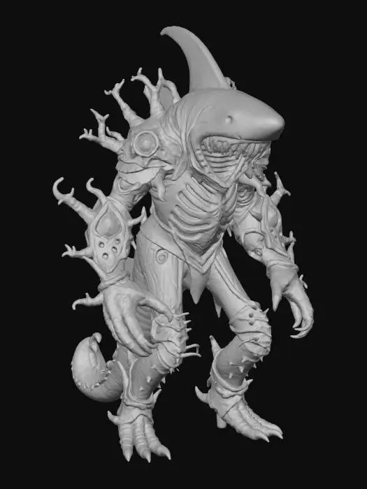 3D model for Aqua Warden, #Halloween2025#
