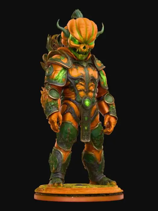 3D model for Pumpkin King Sentinel, #Halloween2025#