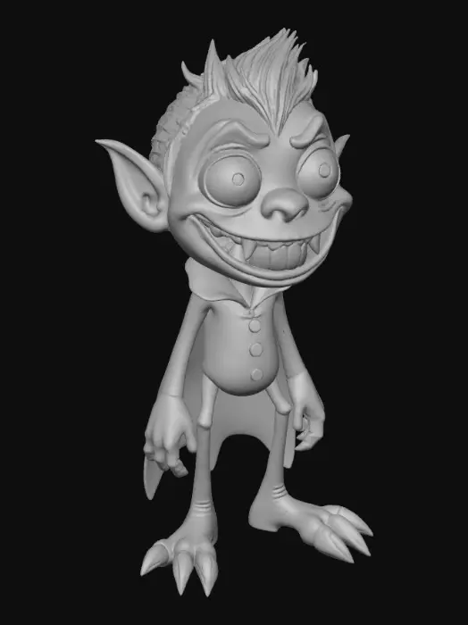 3D model for Vampire Jester, #Halloween2025#