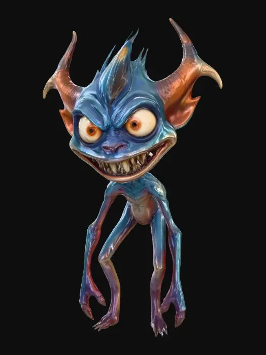 3D model for Impish Grin, #Halloween2025#