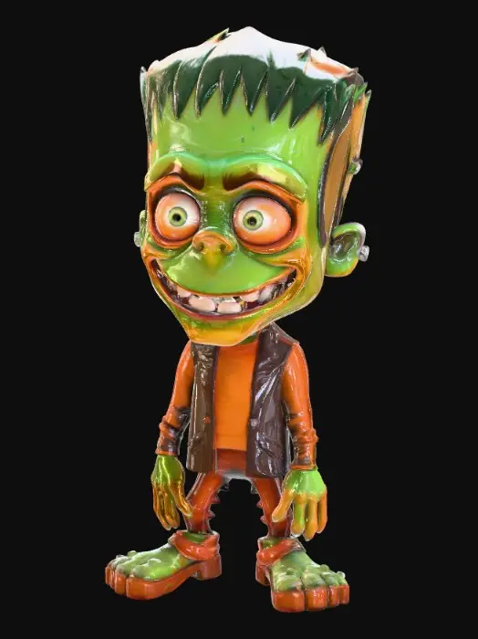 3D model for Spooky Smiles in the Forest, #Halloween2025#