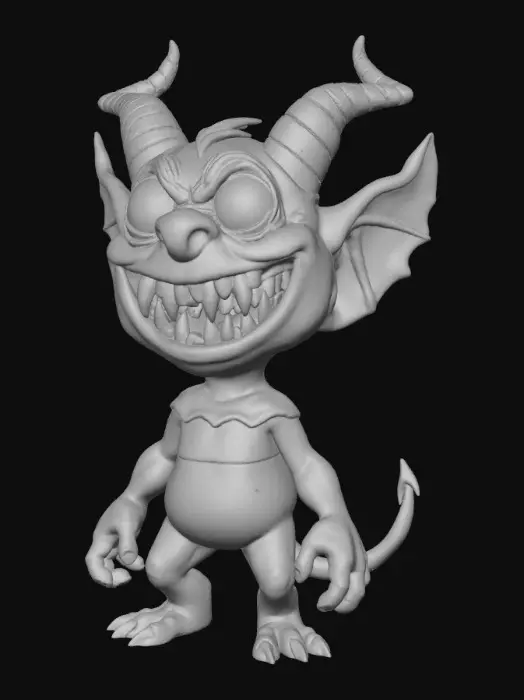 3D model for Goblin with Sparkling Eyes, #Halloween2025#