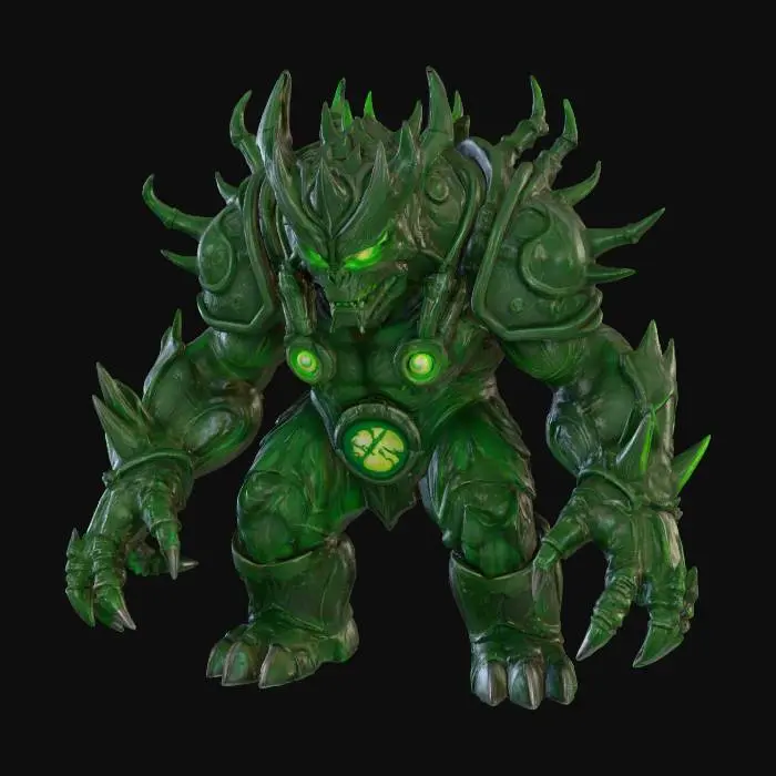 3D model for Nuclear Guardian, #Halloween2025#