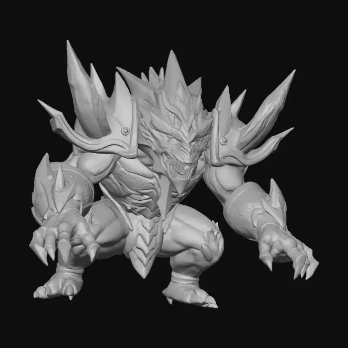 3D model for Dire Thornbeast, #Halloween2025#