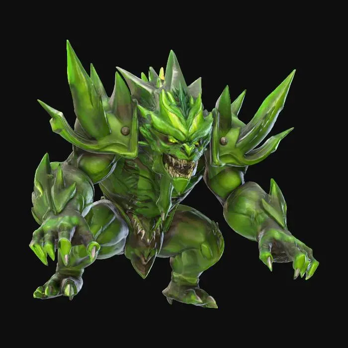 3D model for Dire Thornbeast, #Halloween2025#