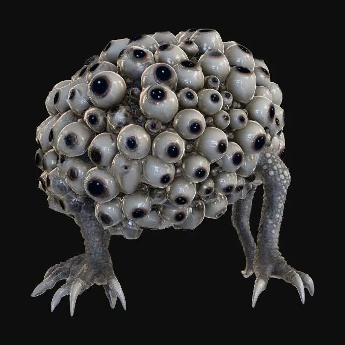 3D model for Watchful Creature, #Halloween2025#