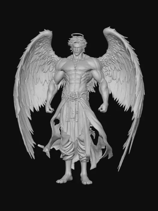 3D model for Heavenly Warrior