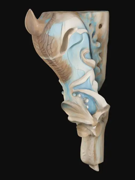 3D model for Elephant Sculpture Fragment