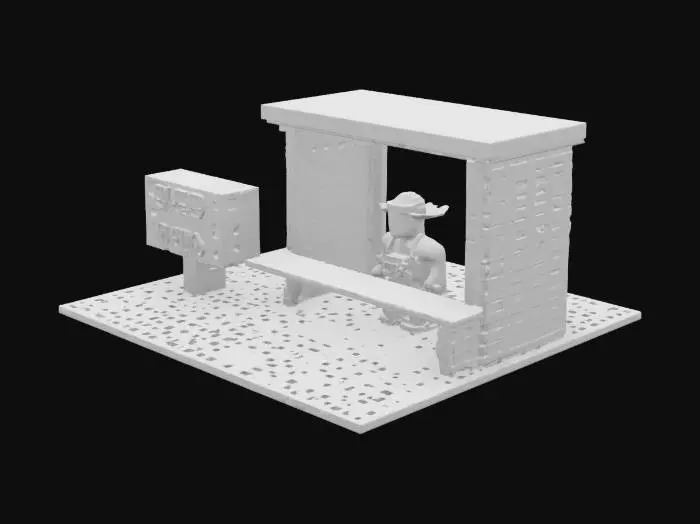 3D model for seed shop