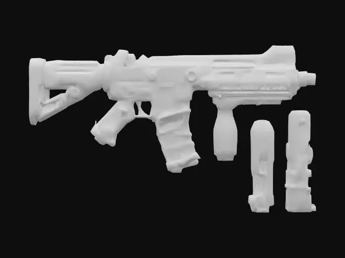 3D model for Lowpoly AR Kitbash
