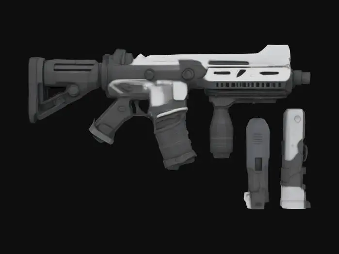 3D model for Lowpoly AR Kitbash