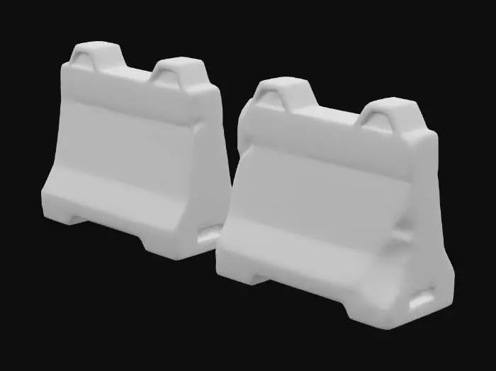 3D model for Weathered Barricades