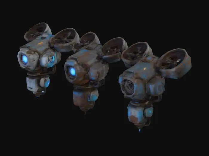 3D model for Drone Trio