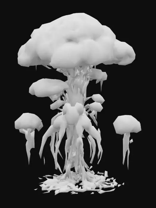 3D model for Hybrid Tree, #garden#