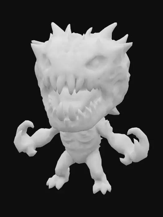 3D model for Chibi Inferno Fiend