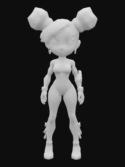 3D model for Warrior Queen