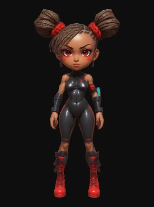 3D model for Warrior Queen