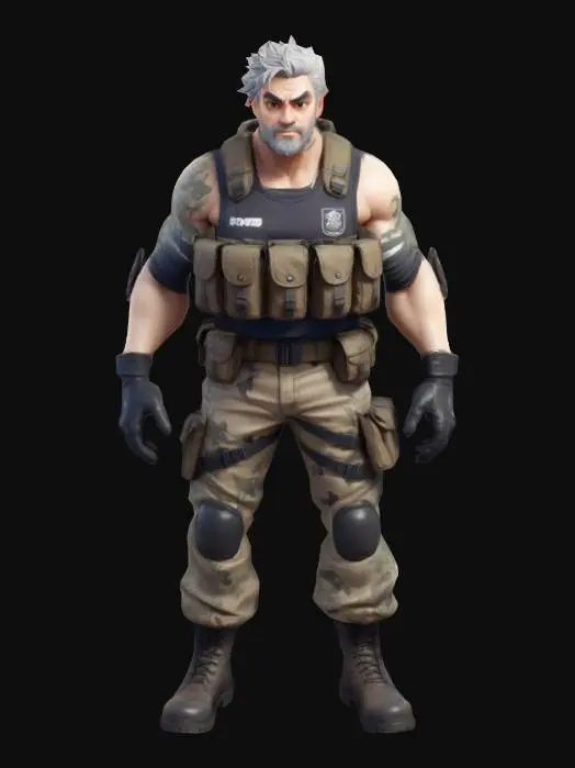 3D model for Fortress Guardian