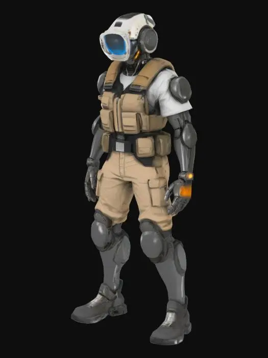 3D model for Explorer Bot