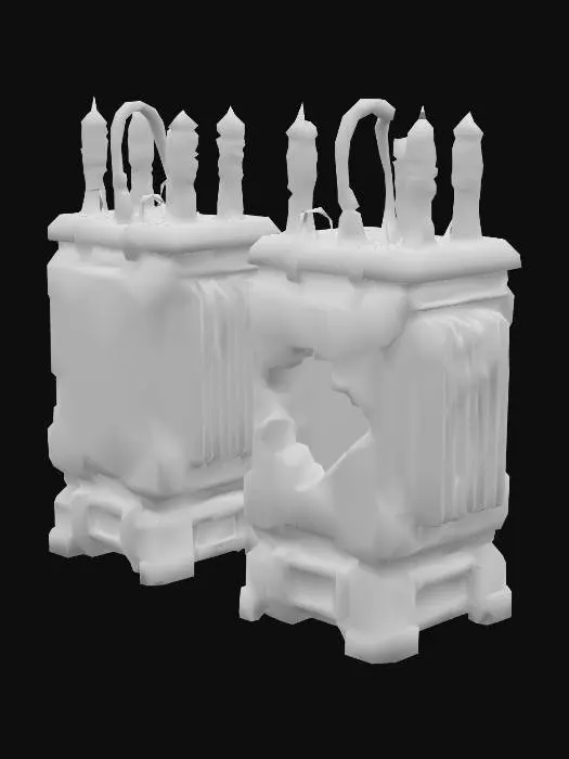3D model for Electrified Relic, #PBR#