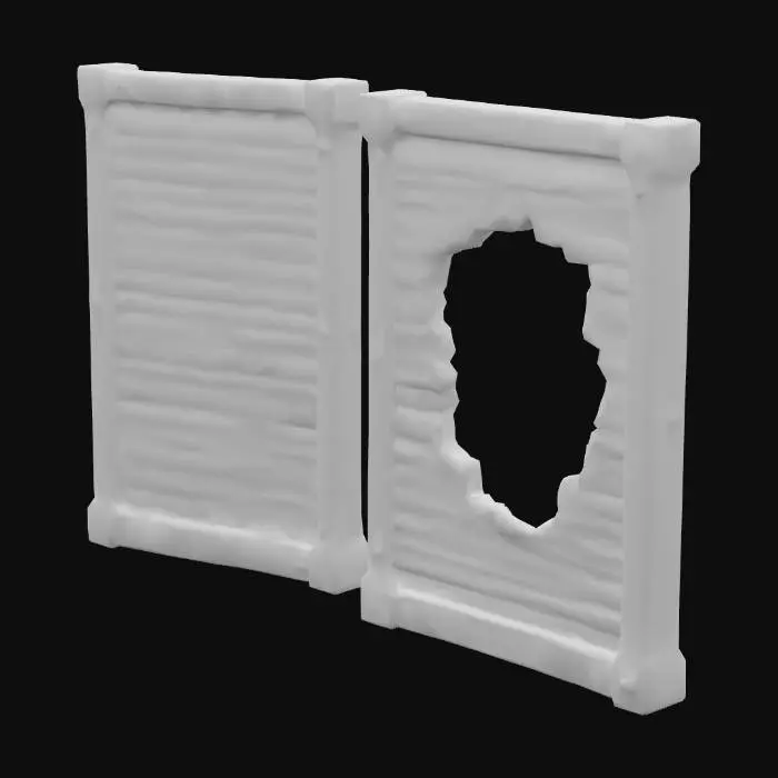 3D model for Rusted Relief
