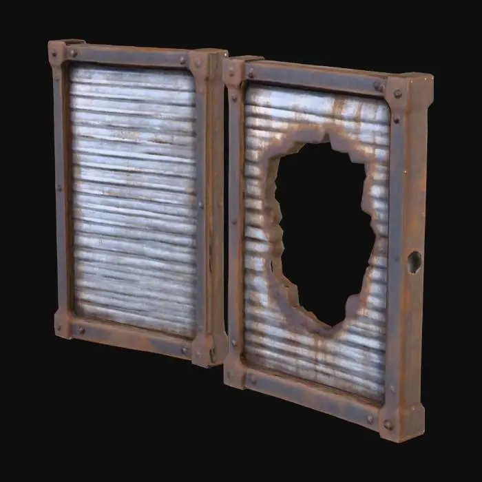 3D model for Rusted Relief