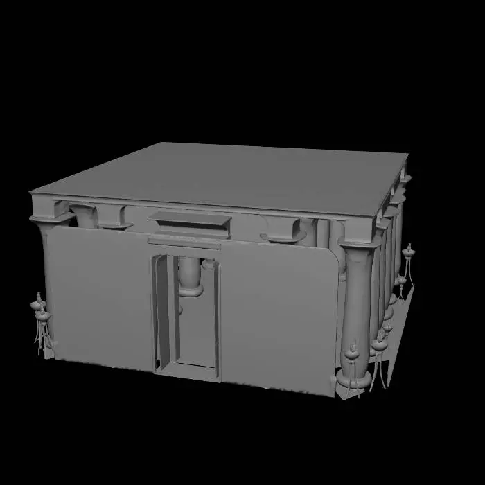 3D model for Egyptian Pharaoh palace