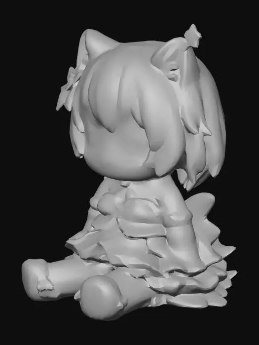 3D model for Cat Star Plushie
