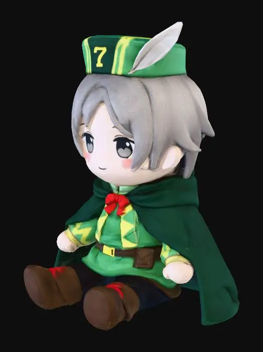 3D model for Plush Forest Adventurer