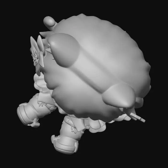 3D model for Cat Star Plushie