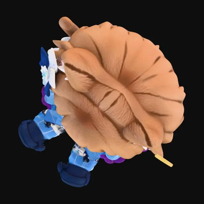 3D model for Cat Star Plushie