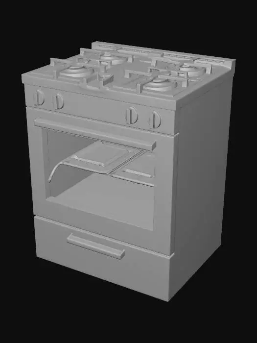3D model for Modern Stove Design