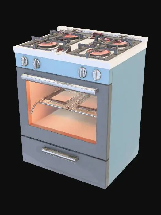 3D model for Modern Stove Design