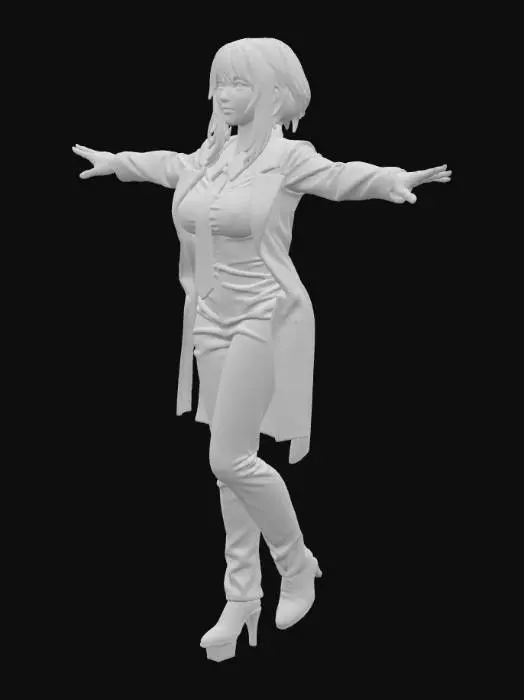 3D model for Character in Contrast