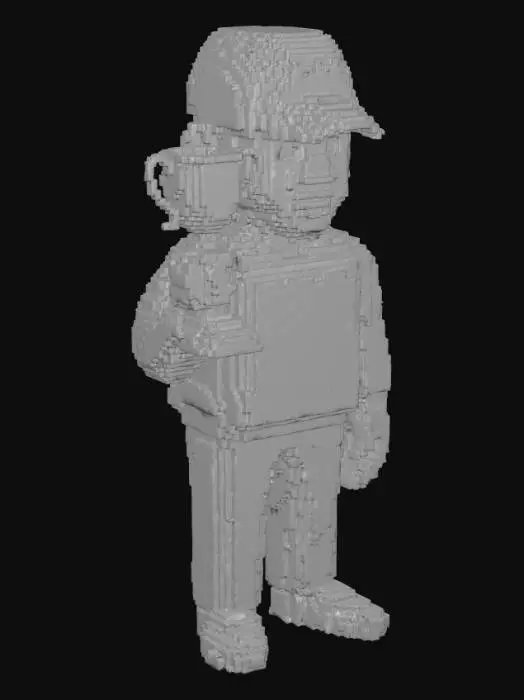 3D model for Efficiency Champion Statue