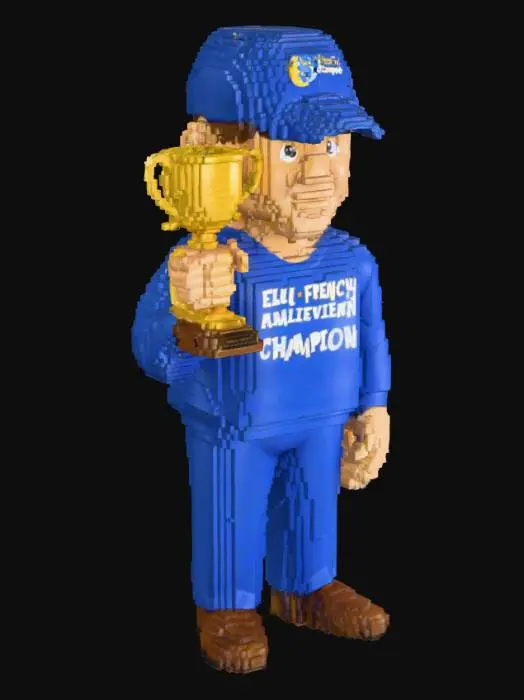 3D model for Efficiency Champion Statue