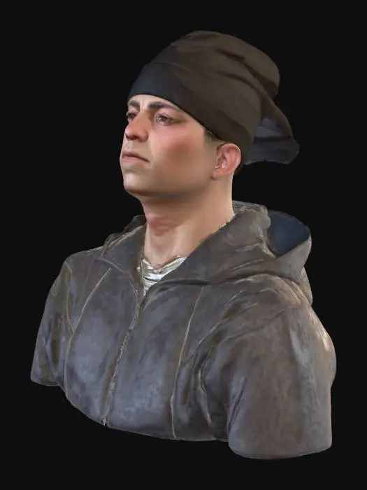 3D model for Portrait anime