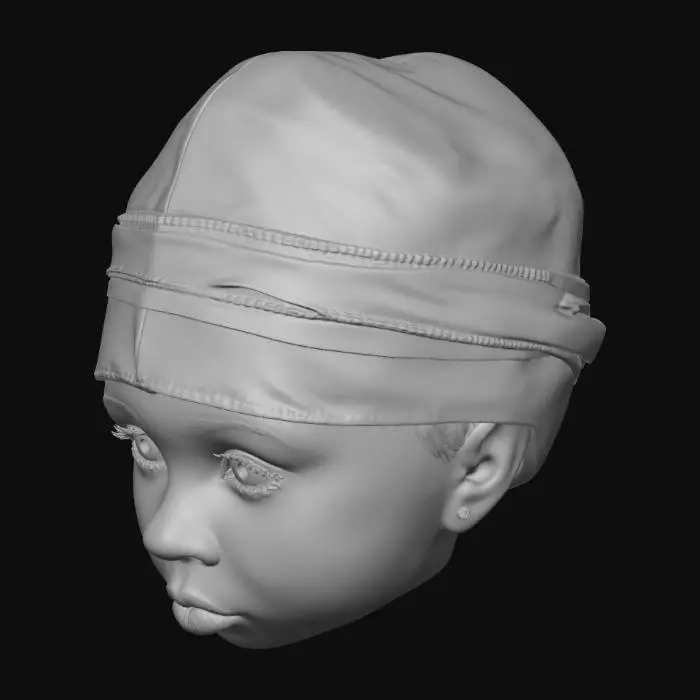 3D model for Super Cute Kid