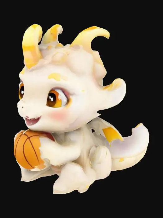 3D model for Dragon Hoops