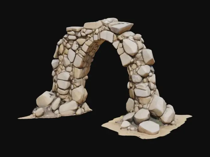 3D model for Stone Archway, #arch#