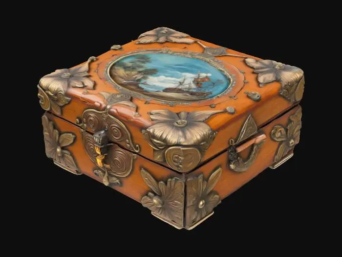 3D model for Seaside Memories Box