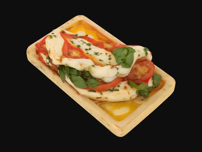 3D model for Caprese Piada