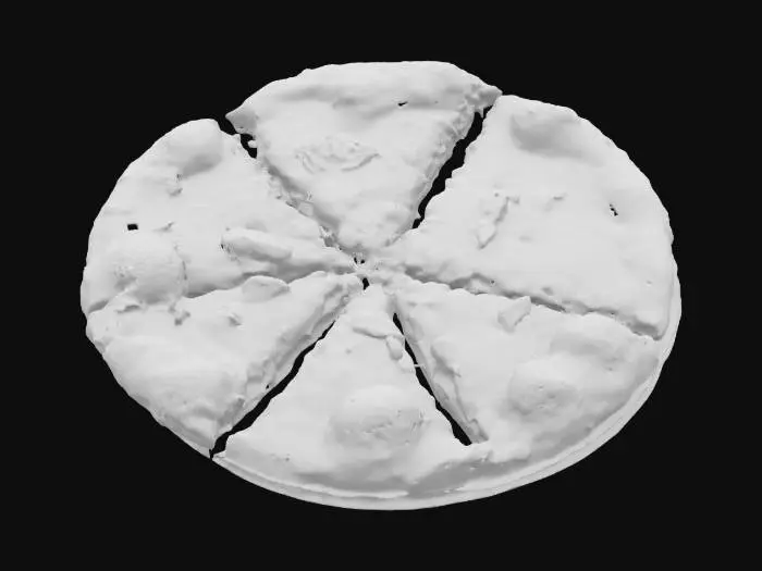 3D model for Margherita Delight