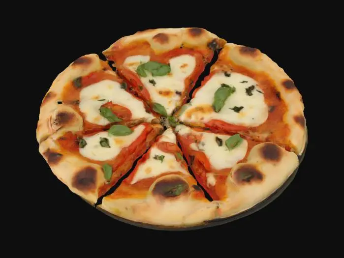 3D model for Margherita Delight