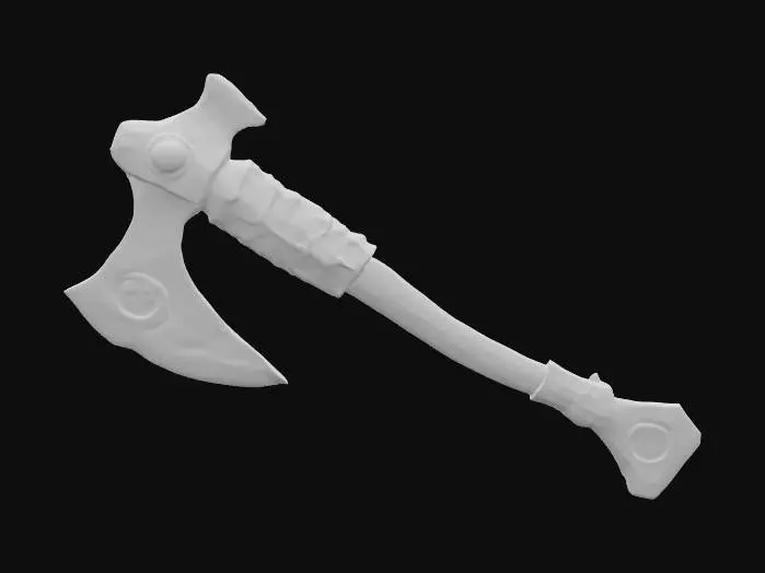 3D model for Battleaxe of Embers
