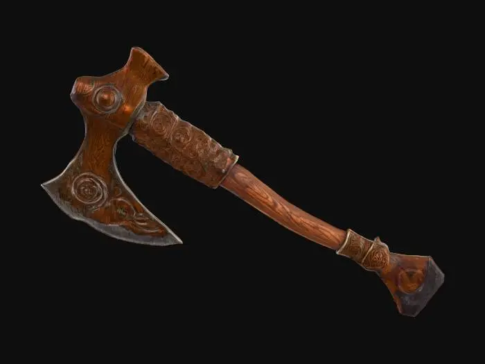 3D model for Battleaxe of Embers